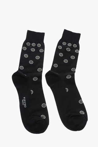 Solid Color Socks with Embroidery
