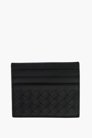 Braided Leather Card Holder