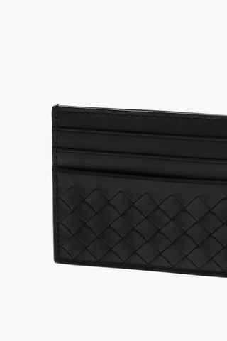 Braided Leather Card Holder