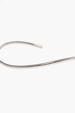 Collana Choker Slim Effetto Argentato