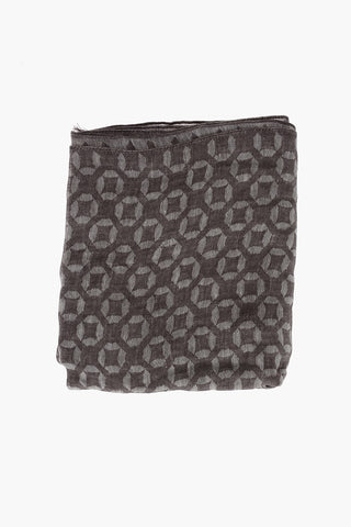 Foulard in Misto Lino a Fantasia