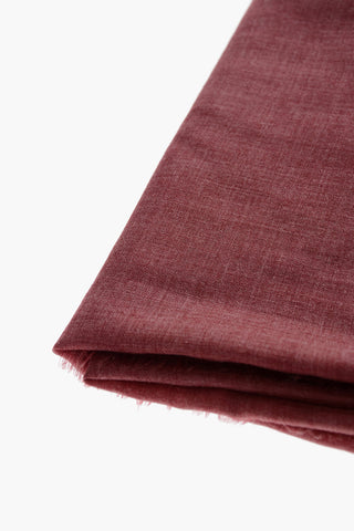 Solid Color Cashmere and Cotton Foulard