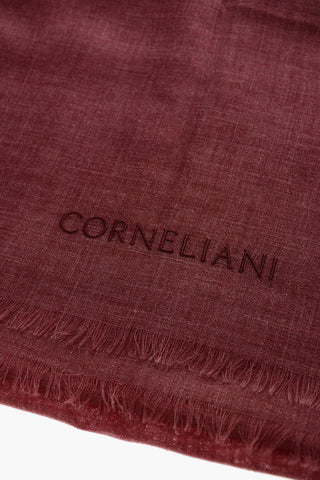 Solid Color Cashmere and Cotton Foulard