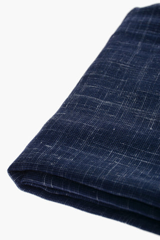 Cashmere Blend Foulard with Embroidered Logo