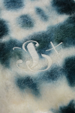 Sciarpa in Misto Mohair con Frange