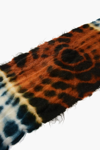Sciarpa in Misto Mohair con Frange