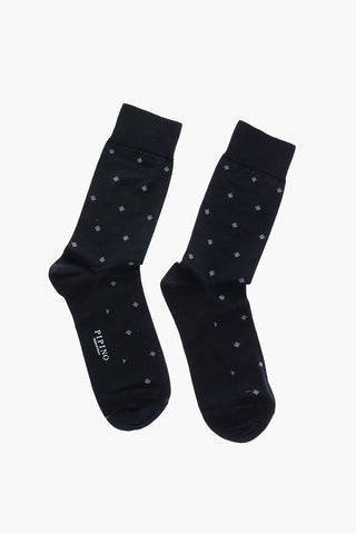 All-Over Embroidered Socks