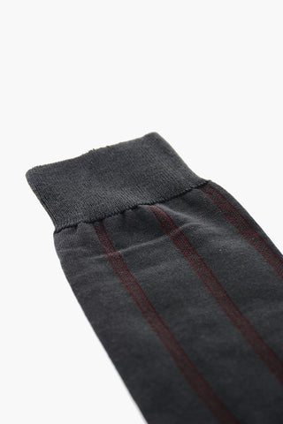 Two-Tone Long Socks