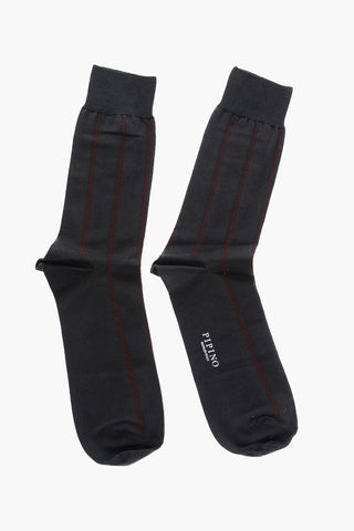 Two-Tone Long Socks