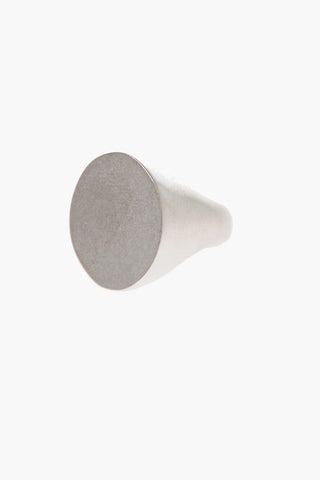 MM11 Silver Effect Signet Ring