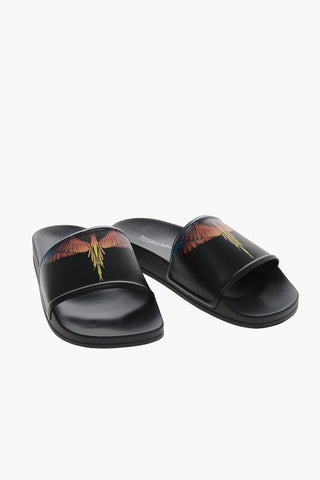 Iconic Wings Printed Sliders