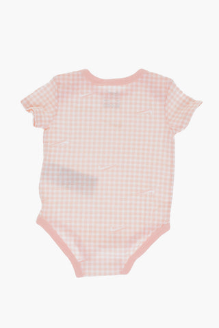 체크 크루넥 바디 3개 세트