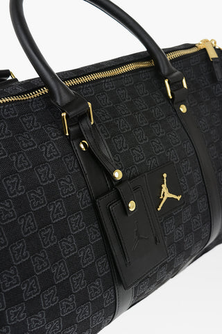 AIR JORDAN All-Over Monogram Duffle Bag