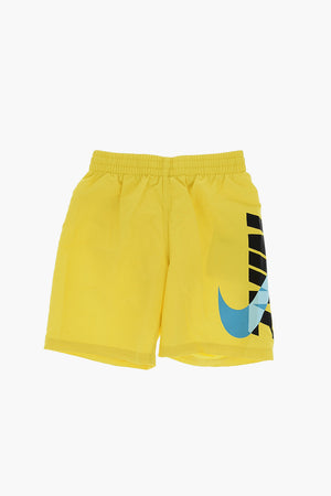 SWIM Boxer-Badehose mit seitlichem Logoprint