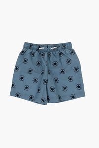 ALL STAR CHUCK TAYLOR Boxer Swim Trunks with All-Over Logo