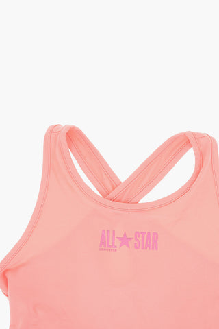 ALL STAR Cross-Front Dress BIKER Sleeveless