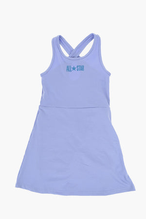 ALL STAR Cross-Front Dress BIKER Sleeveless
