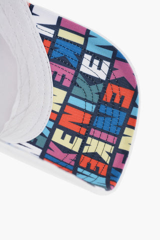 Solid-Color Baseball Cap With Embroidered Logo