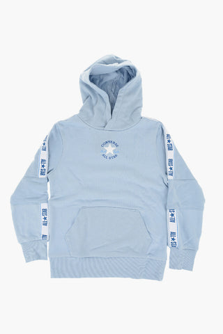 ALL STAR CHUCK TAYLOR Brushed Cotton Hoodie with Branded Side Stripe