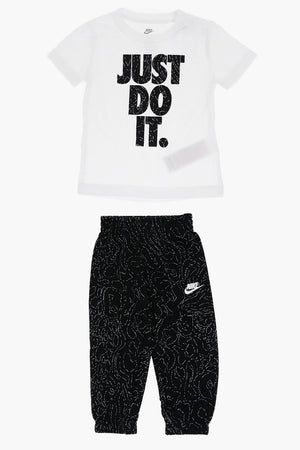 Set mit T-Shirt und Joggers, zweifarbig