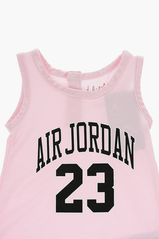 AIR JORDAN Dress and Bloomer Set with Printed Logo