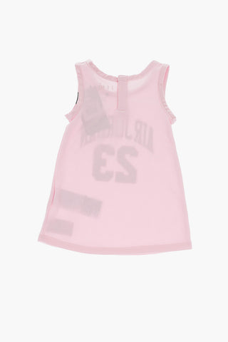 AIR JORDAN Dress and Bloomer Set with Printed Logo