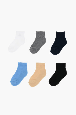 AIR JORDAN Set 6 Paia di Calzini con Ricamo Jumpman