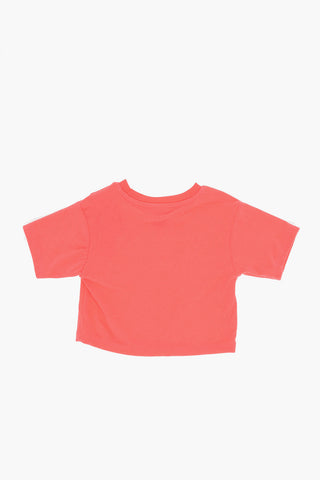 Set LETS ROLL T-shirt e Shorts Fluo in Spugna
