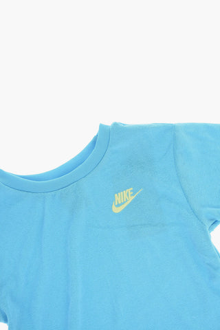 Set T-Shirt Und Shorts Aus Frottee