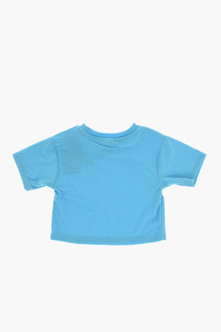 Set T-Shirt Und Shorts Aus Frottee