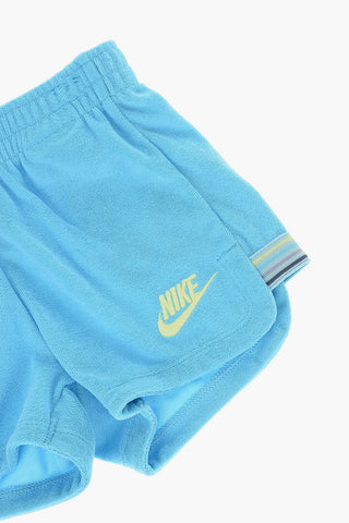 Set T-Shirt Und Shorts Aus Frottee