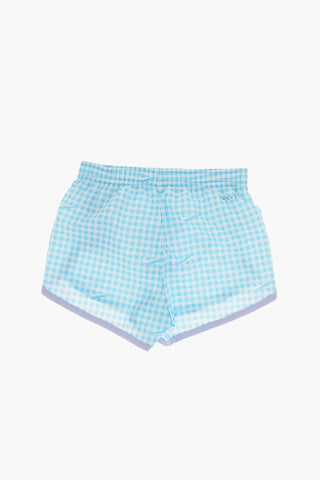 Set aus T-Shirt mit Rundhalsausschnitt und karierten Shorts