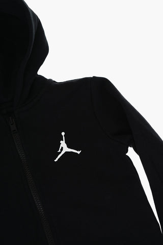 AIR JORDAN Set Cotton Fleece Hoodie, Crewneck T-Shirt and Joggers