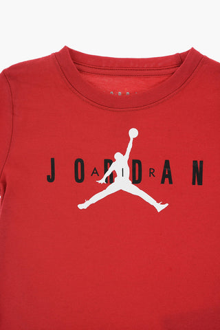 AIR JORDAN Set Cotton Fleece Hoodie, Crewneck T-Shirt and Joggers