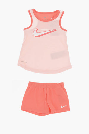 Set aus Tanktop und Dri-Fit-Shorts mit Logodruck