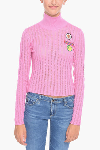 Maglia Collo Alto ANNA in Seta e Cashmere