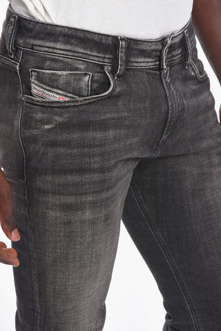 SLEENKER Skinny-fit Denims with Stone-washed Effect 16cm