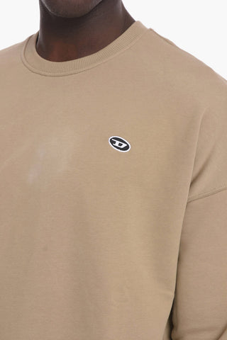 S-ROB-DOVAL Crewneck Sweatshirt with Embroidered Logo
