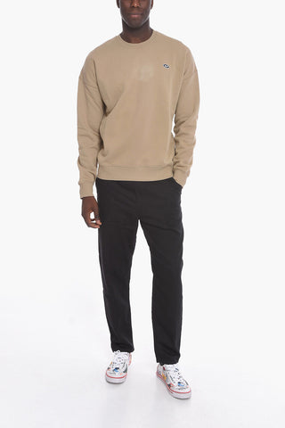 S-ROB-DOVAL Crewneck Sweatshirt with Embroidered Logo