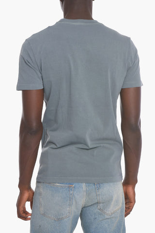RED TAG Crew-neck T-DIEGOR T-shirt with Logo Print