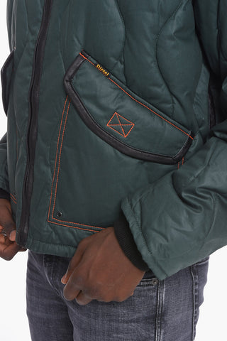 Faux-Fur Neck W-PETRIT Padded Jacket