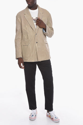 D-BLAZ Denim Coat with Vintage Effect