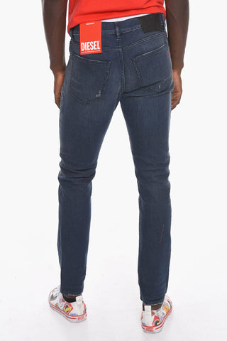 Jeans 2019 D-STRUKT Sim Fit Effetto Distressed 16 cm L.32