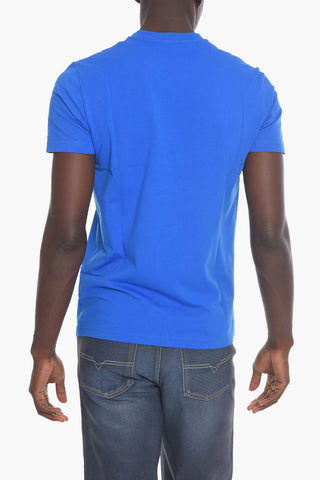 cotton T-DIEGOS-E32 t-shirt with logo-print on the front
