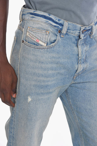 Jeans D-MACS con Loose Fit e Lavaggio Chiaro 21cm