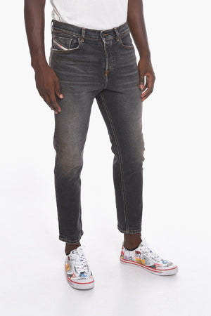 Cropped-Jeans D-FINING mit Distressed-Effekt 17cm