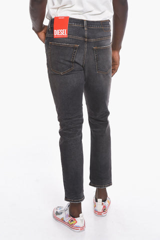 Cropped-Jeans D-FINING mit Distressed-Effekt 17cm