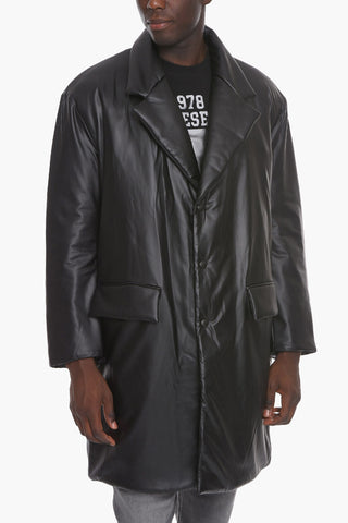 Single Breasted J-CLEVE-NY Padded Coat