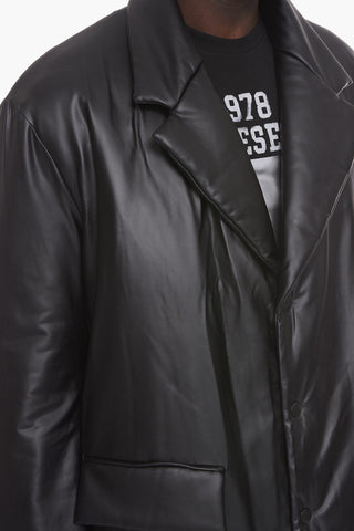 Single Breasted J-CLEVE-NY Padded Coat