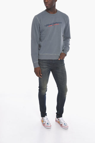 S-GINN Hoodie Sweatshirt with Logo Print
